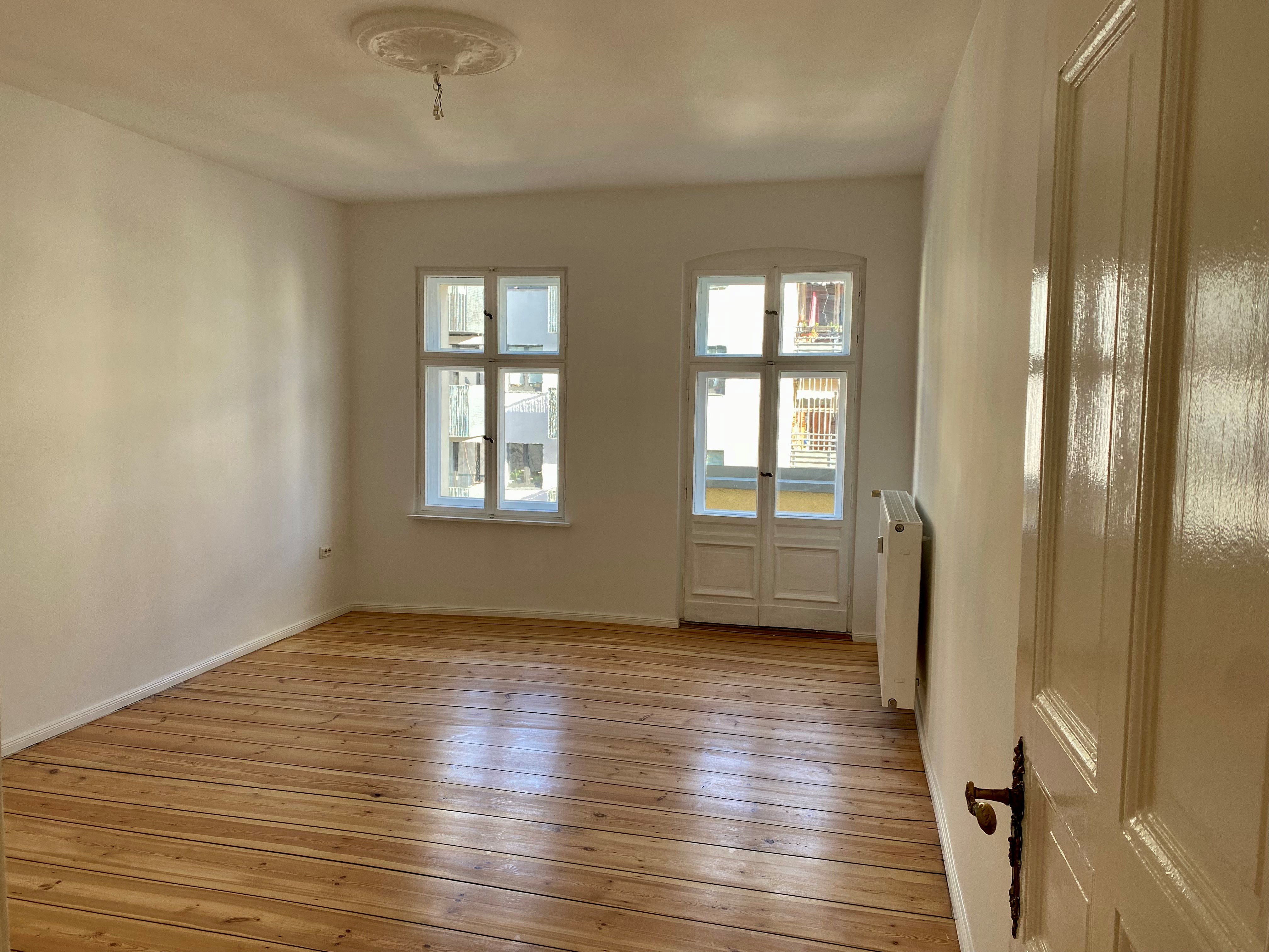 Renovated old building apartment